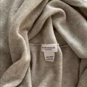 100% Cashmere Club Monaco cardigan